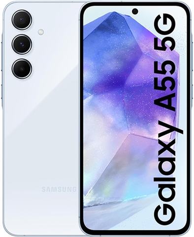 Samsung Galaxy A55 5G (8GB+128GB) Awesome IceBlue, VoLTE A - CeX